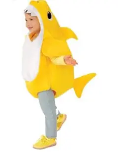 ◾️送料無料◾️子供用 ベイビーシャーク　チビザメ着ぐるみ100cm ハロウィン