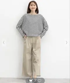 Honeysチノワイドストレート股下64、Sサイズ