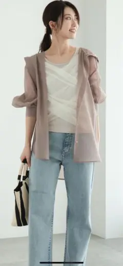 ✨新品✨Te chichi(テチチ)シアーフードシャツ