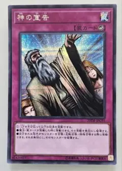 遊戯王 神の宣告 シークレット