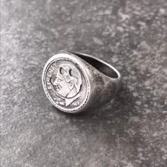 シルバー コインリングB