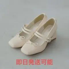 【即購入可】Chico リボンヒールバレエシューズ　Sサイズ