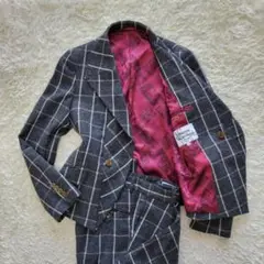 【希少】VIVIENNEWESTWOOD MAN ピークドラペル セットアップ