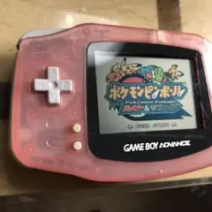 ゲームボーイアドバンス クリアピンク美品、