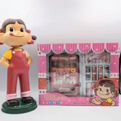 アンティーク　不二家♡ペコちゃん人形  70周年anniversary Amazon | 不二家 ミルキー70周年記念モデル 2021 ペコちゃん人形