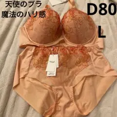Triumph 天使のブラ　魔法のハリ感　ブラジャーショーツ　D80 L