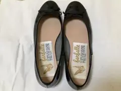 barballe ファルファーレ エナメル バレエシューズ 24.5cm