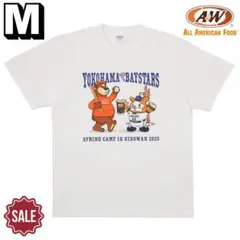 新品未開封 A＆W 横浜 DeNA ベイスターズ Tシャツ 限定 ホワイト M