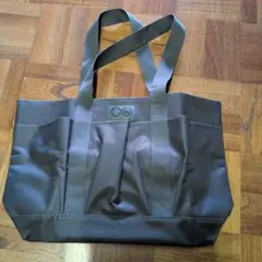 グレー シンプル トートバッグ