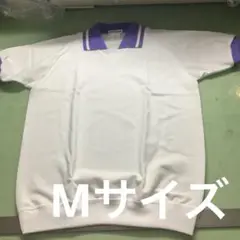 体操服　ラベンダー　白　スクールユニ 襟付きシャツ　Mサイズ　2