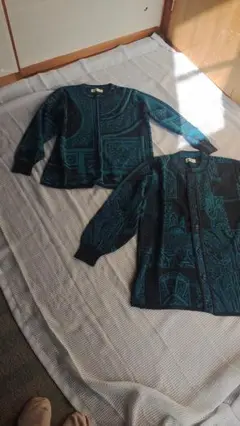 年配向き　LL サイズ　カーディガン+中袖セーター