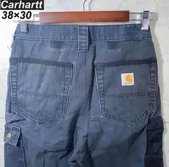 c50w 希少!リペア! carhart カーハート ジーンズ ダック 革タグ
