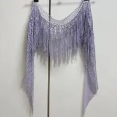 新品　ベリーダンス キラキラヒップスカーフ　ベルト