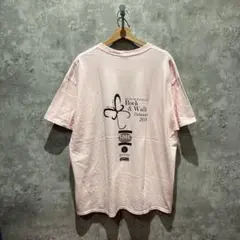 【送料無料】USA古着 企業 イベント系 両面プリント Tシャツ ピンク