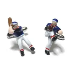 cuf-0499　カフス　ピッチャー×バッター　投手×打者　野球　ベースボール