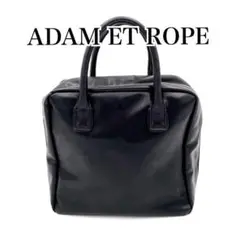ADAM ET ROPE ボストンバッグ ソフト ブラック　黒
