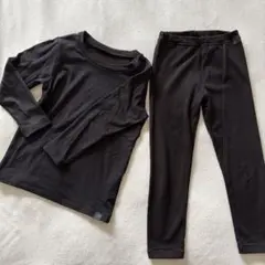 ヒートテック超極暖キッズ110cm【上下セット】