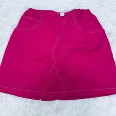 c.a.t　スカート　サイズ130　ショッキングピンク　 469