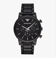 【超美品】EMPORIO ARMANI クロノグラフモデル　ルイージ　稼働中