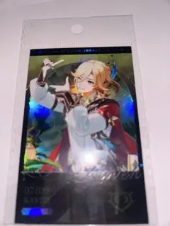 原神　韓国　原神ラウンジ　ホログラムカード　カーヴェ