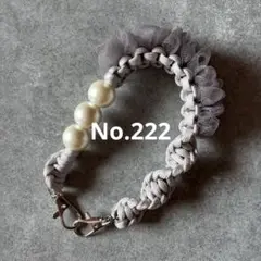 パラコード　ハンドストラップ　スマホストラップ　ハンドメイド No.222