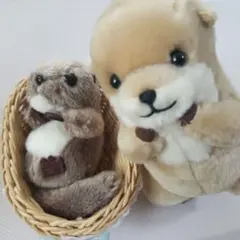 かわうそ　ぬいぐるみ　ベビー
