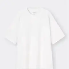 ドライポンチクルーネックT(5分袖)