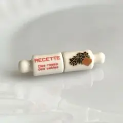 新品　フランス　フェーブ　MasterChef めん棒　レシピ入り　①