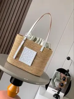 LOEWE ストロー かごバッグ