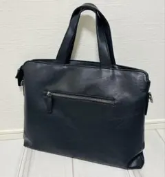 ブラックビジネスバッグ ノートパソコン収納