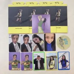 TWICE　THIS IS FOR　トレカ　ジヒョ　セット