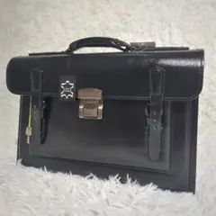 〈新品 鍵付き〉本革 昭和レトロ ヤンキー 学生カバン スケバン