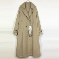 【新品タグ付き】 ナチュラルクチュール ロングトレンチコート