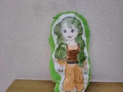 手書きキャラクタークッション