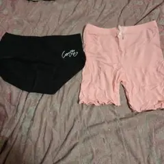 女の子向けショーツ 、オーバーパンツセット