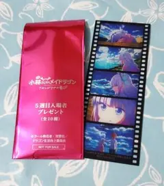 小林さんちのメイドラゴン　5週目　フィルム風しおり　入場者プレゼント　1点