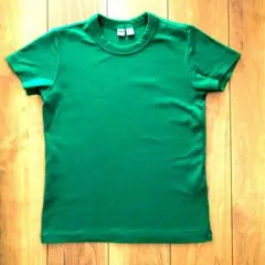 ユニクロ　レディース　グリーンTシャツ　Sサイズ