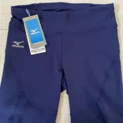ミズノ MIZUNO カプリタイツ Sサイズ パープル 吸汗速乾■MB45