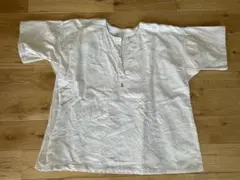 french vintage アンティークリネン　カットソー
