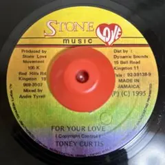 レゲエレコード/tony curtis/for your love