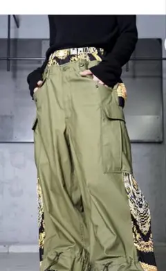 JUNYA WATANABE スカーフドッキングカーゴパンツ