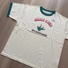 S イカゲーム GAME OVER｜ビッグシルエットトリムTシャツ