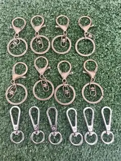 ナスカン　アンティーク&シルバー　ハンドメイド　14個セット