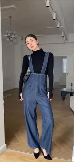 BB DENIM ROMPERS