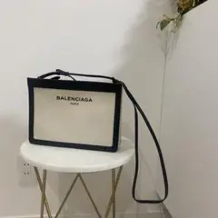 【BALENCIAGA】バレンシアガ ショルダーバッグ キャンバス