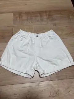 ユニクロ☆ショートパンツ ホワイトデニム