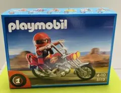 プレイモービルplaymobil 5113 チョッパー　バイカーシリーズ　廃盤