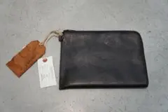 極美品 GLADHAND × vasco レザー ドキュメント バッグ805P▲