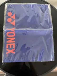 【新品　未使用】YONEX ネイビー バッグ W330mm x H420mm