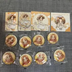 ぴちぴちピッチ　星羅　the キャラ　マルイ　和装メイド　ガチャ　缶バッジ